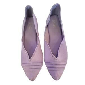 MIA Women's Daisie Lilac Pointed Toe Flats Size 10M